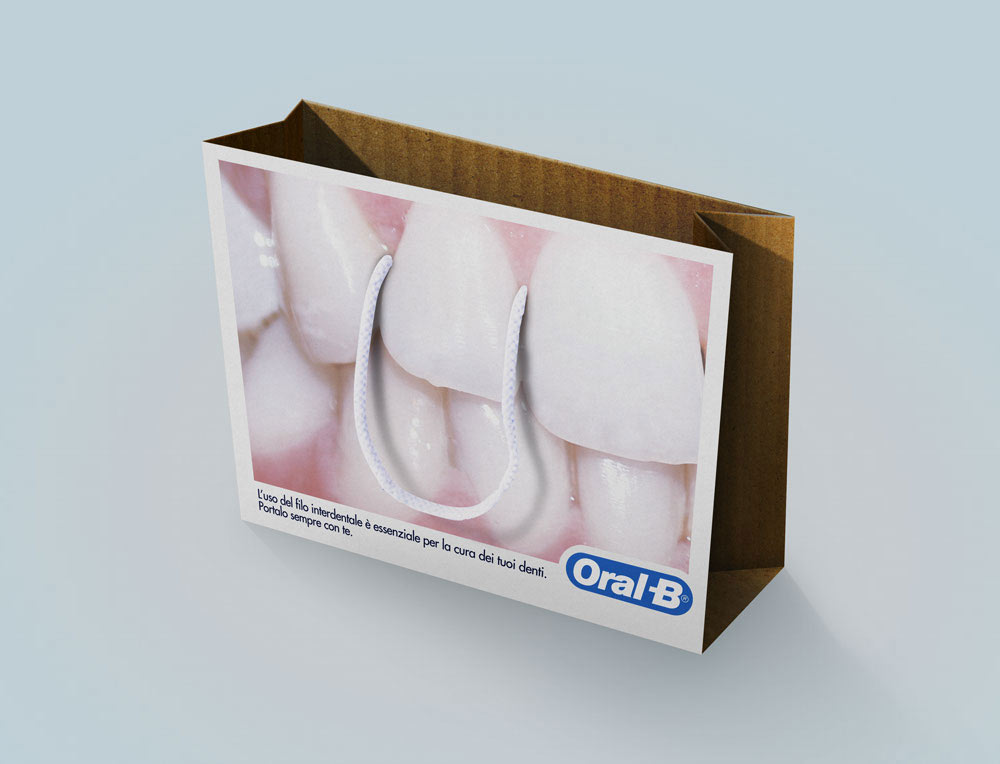 Oral B advertising concept.