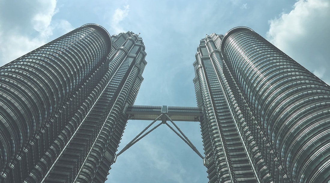 Petronas Towers, Kuala Lumpur, Malaysia.